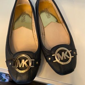 Michael Kors Navy Fulton Flat
